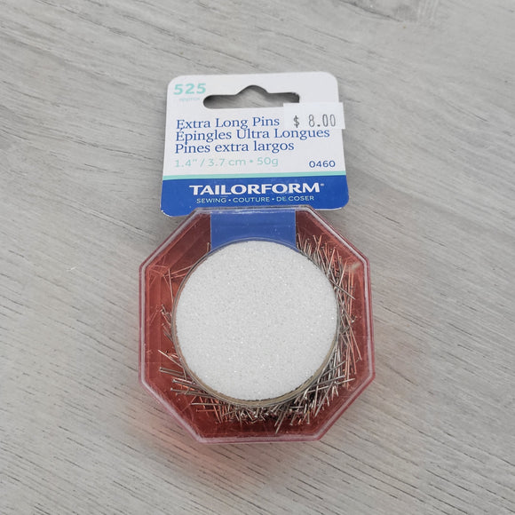 Tailorform - Extra Long Pins