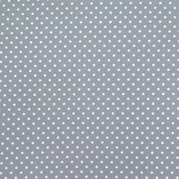 Mini Dots: Grey & White