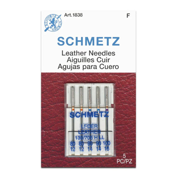 SCHMETZ Leather Needle - 80, 90, 100