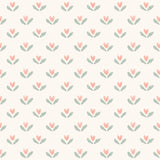 Blooming Hearts: Charming Blossoms-Cream