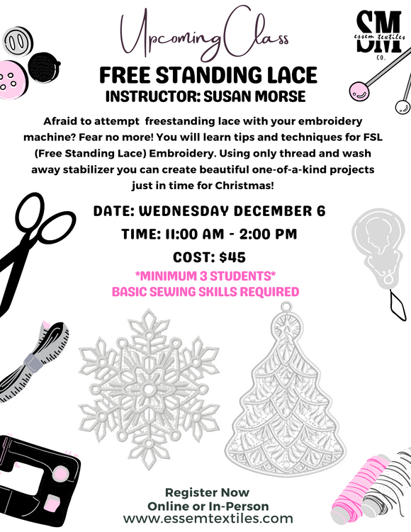 Free Standing Lace