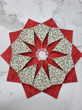 Holiday Fabric Wreath