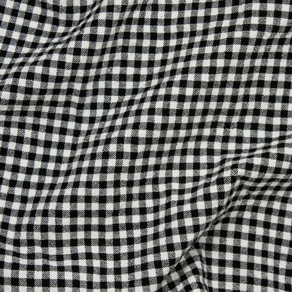 Organic Gingham: Black