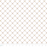 Tea and Please! Buttons and Diamonds: White