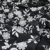 Air Flow Floral: Black