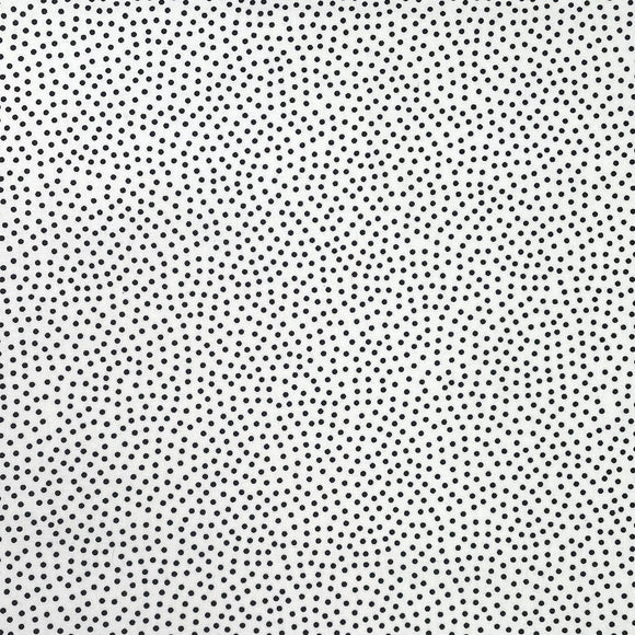 Confetti Dots: White & Black