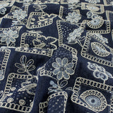 Embroidered Denim