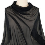 Stretch Mesh: Black