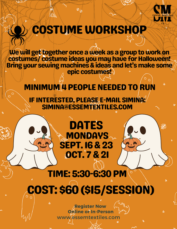 Halloween Costume Workshop