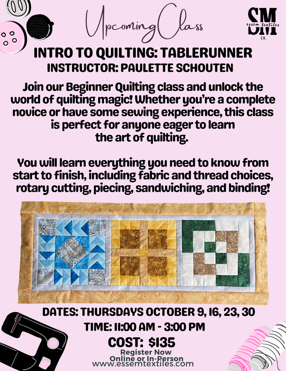 Intro To Quilting