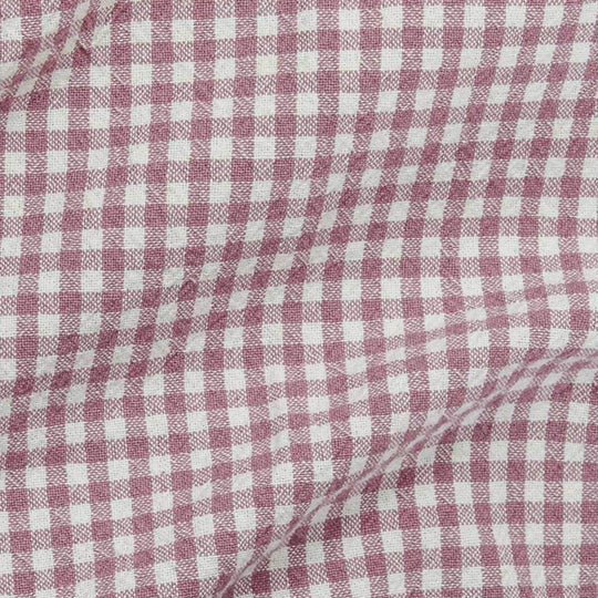 Organic Gingham: Rose Glaze