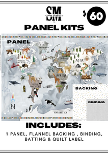 Panel Kit: World Map