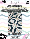 Railfence Quilt Top