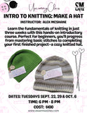 Intro to Knitting: Make a Hat