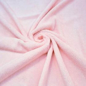 Bamboo Terry Cloth - Baby Pink