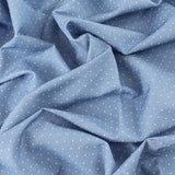 Micro Dot: Sky Blue/ White