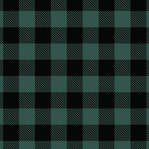 Buffalo Plaid Flannel - Green