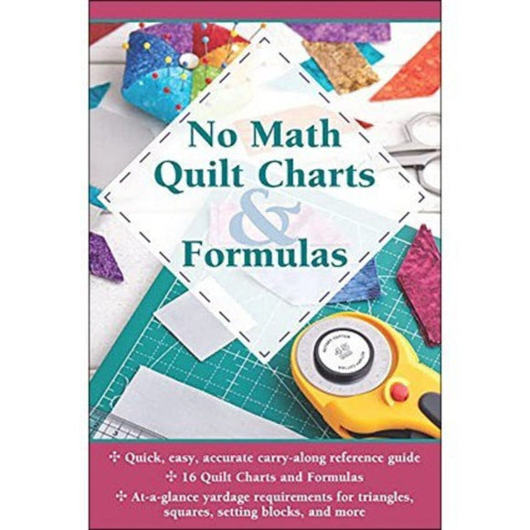 Pocket Guide Math Pocket Book: No Math Quilt Charts & Formulas – Essem Textiles Co.