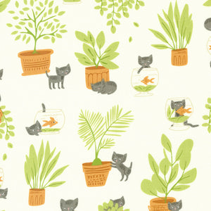 Here Kitty Kitty: Cats Love Plants