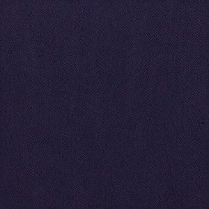 Poly-Cotton Twill: Navy Blue