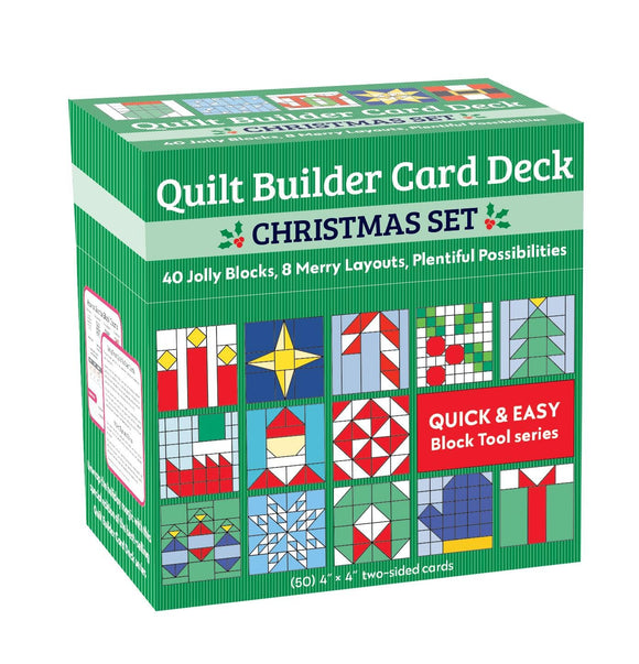 Quilt Builder Card Deck: Christmas Set