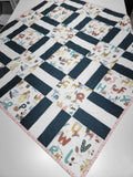 Railfence Quilt Top