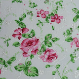 Embroidered Cotton: Romantic Florals