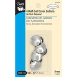 Half Ball Covered Buttons