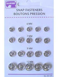Snap Fasteners Assorted