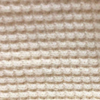 Waffle Knit: Ivory