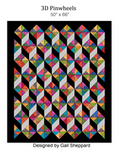 3-D Pinwheels Quilting Pattern by Gail Sheppard