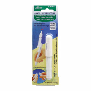 Clover Chaco Liner Pen - White