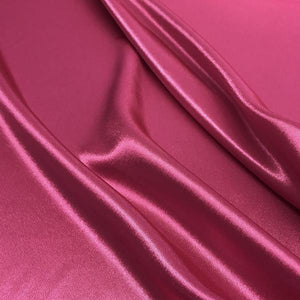 Crepe Back Satin - Hot Pink