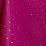 Georgette with Sequence - Magenta