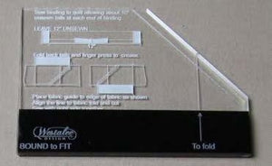 Bound to Fit Ruler Quilt Binding by Westalee