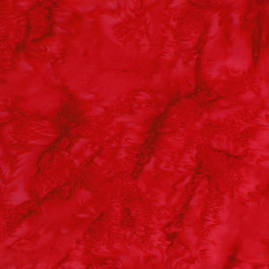 Bali Watercolors by Hoffman: Red
