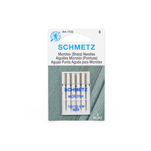 SCHMETZ Microtex Needles - 60, 70, 80
