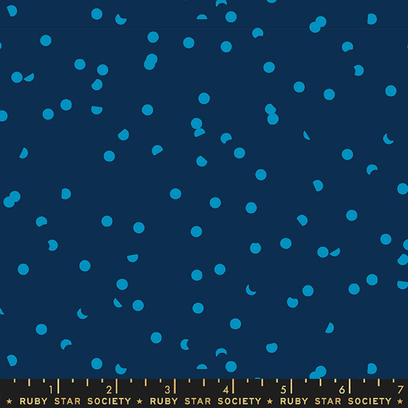 Hole Punch Dots - Navy