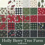 Holly Berry Tree Farm Layer Cake